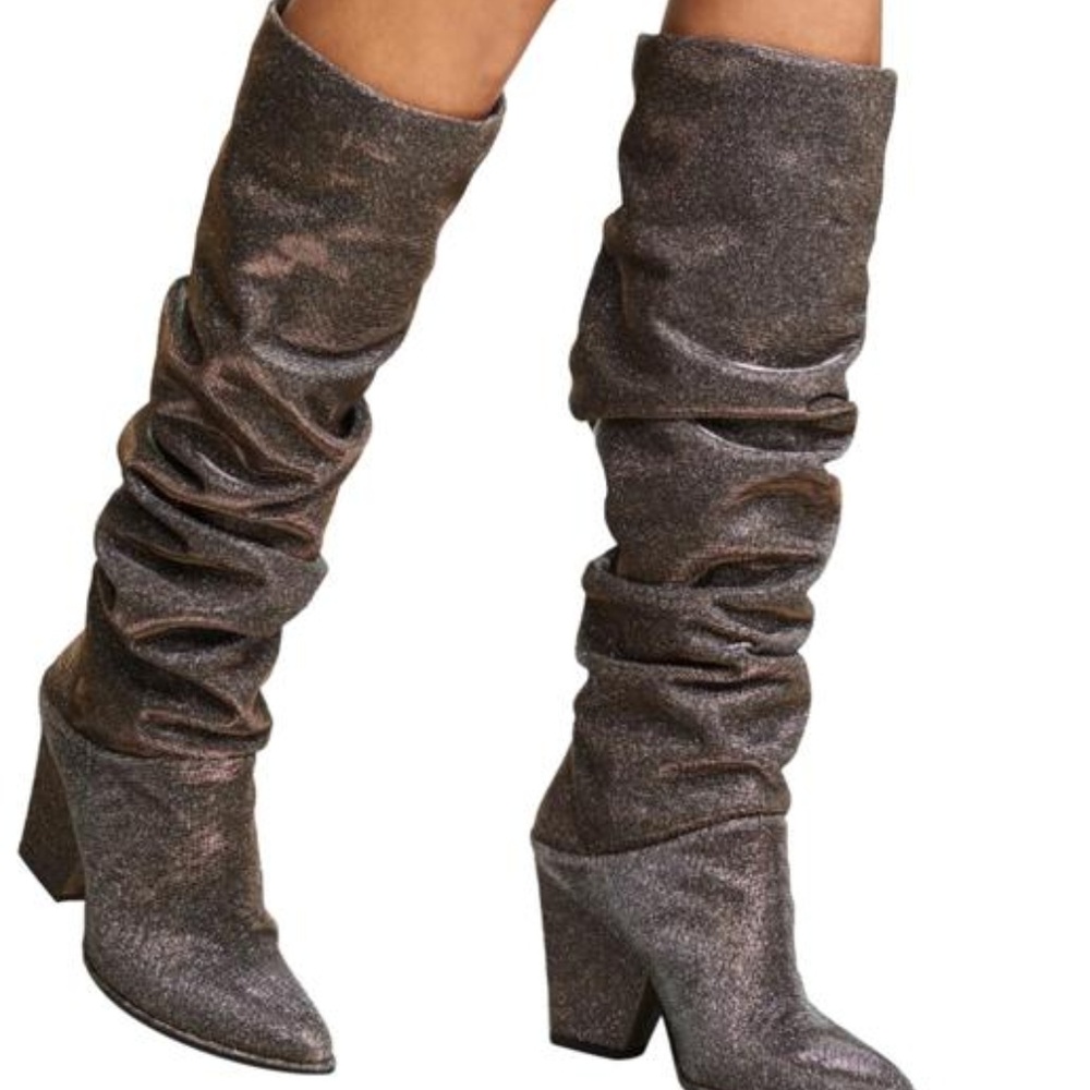 NEW Stuart Weitzman "Smashing" sparkle boot - Picture 3 of 8